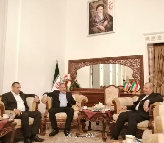 ملاقات سفیر ایران با استاندار المثنی عراق