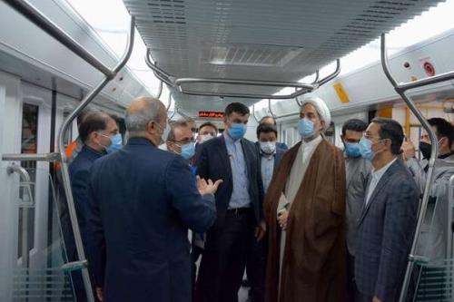 بازدید رئیس سازمان بازرسی كل كشور از شركت واگن سازی تهران