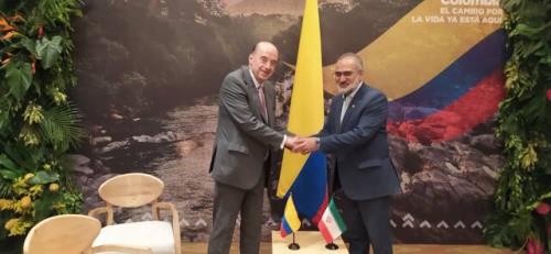 انتظار حمایت کلمبیا از مواضع به حق ایران در شورای حکام را داریم