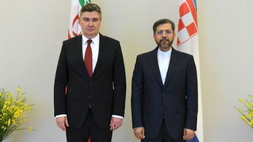 رئیس جمهور کرواسی استوارنامه سفیر جدید ایران را دریافت کرد