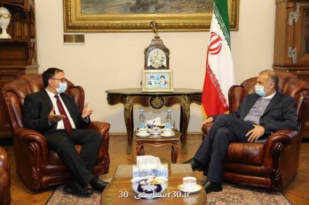 رایزنی سفیر ایران با كاردار افغانستان در روسیه