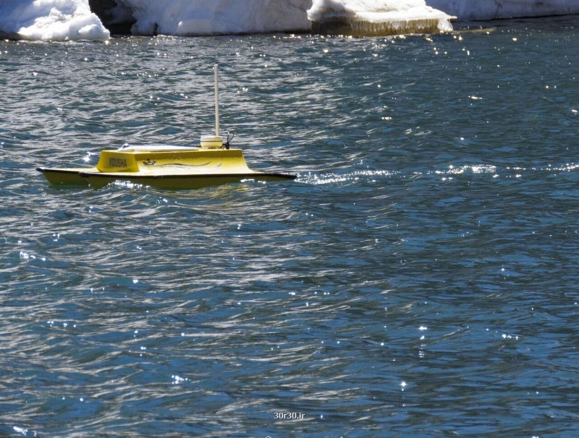 نقشه سه بعدی دریاچه سبلان به وسیله شناور بدون سرنشین تهیه شد